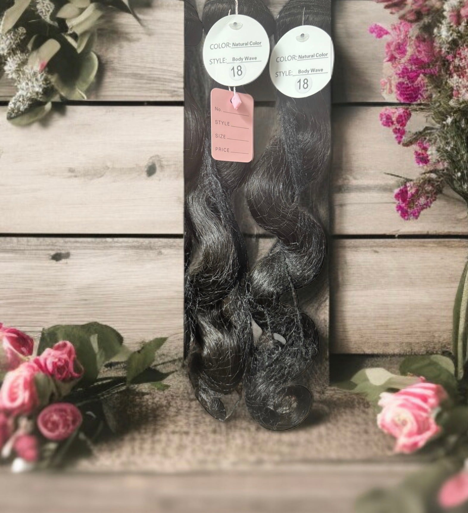 18" BODY WAVE - NATURAL