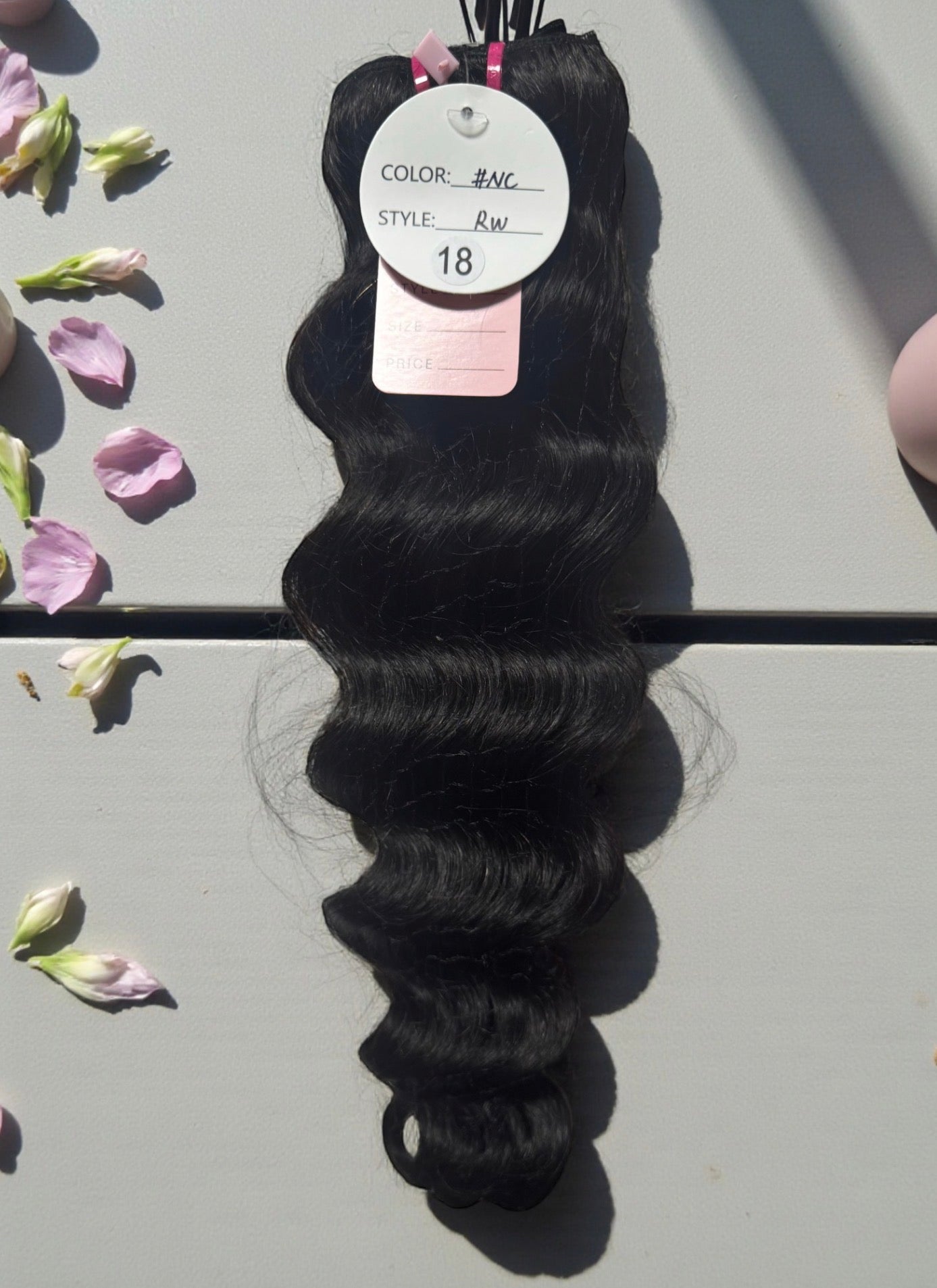 18" ROMANCE WAVE - NATURAL