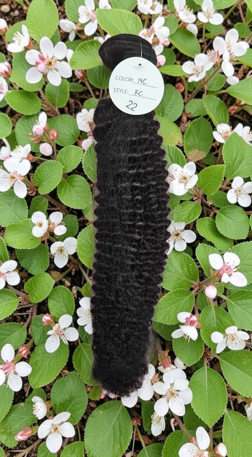 22" KINKY CURLY - NATURAL COLOR
