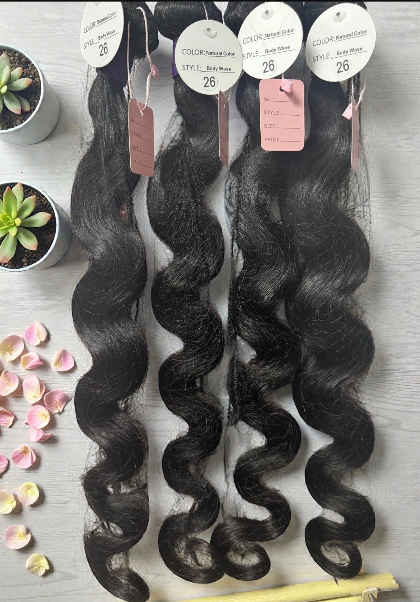 26" BODY WAVE - NATURAL