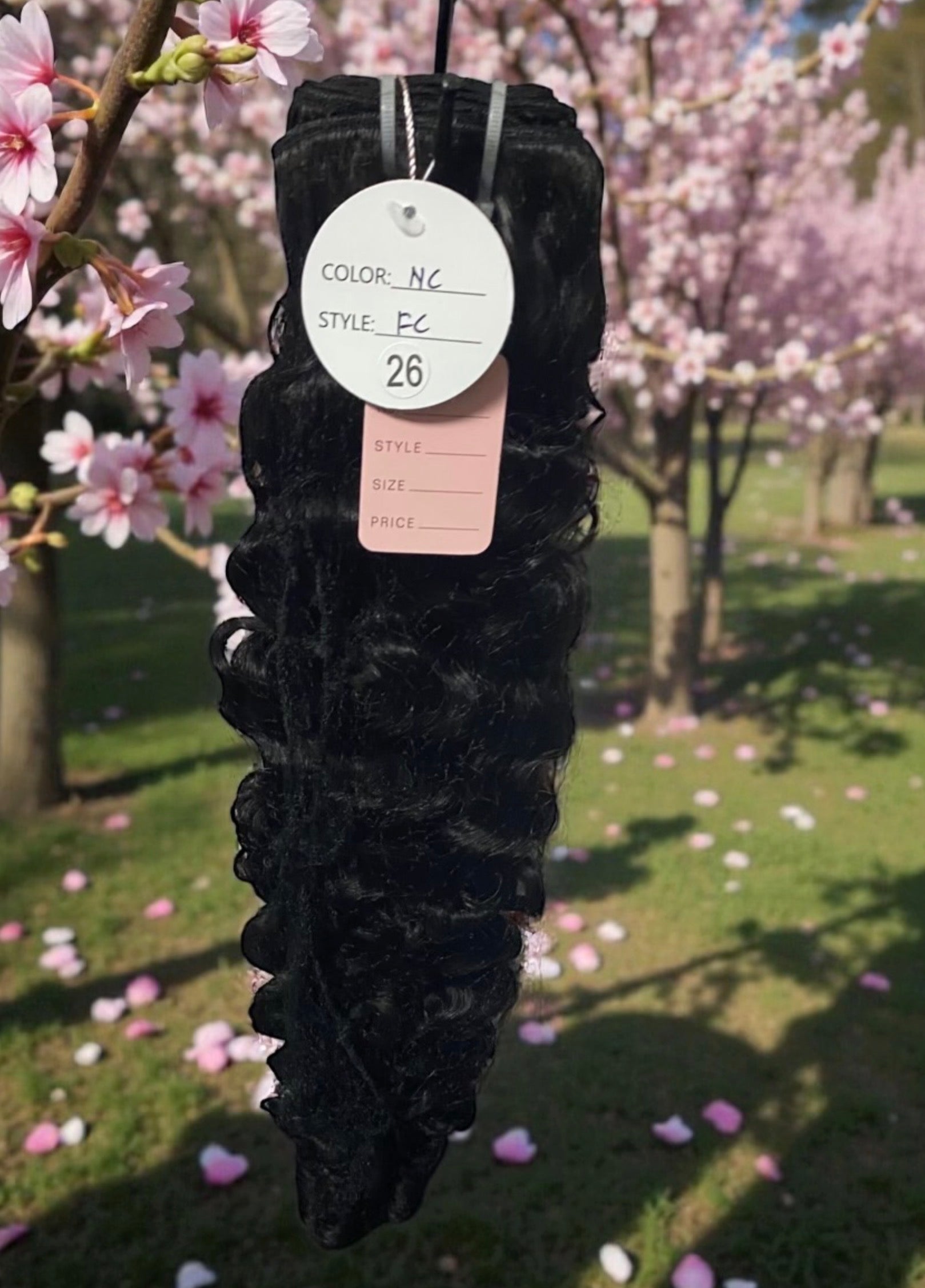 26" FRENCH CURL - NATURAL